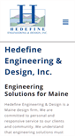 Mobile Screenshot of hedefineengineering.com