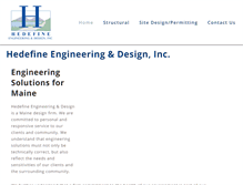 Tablet Screenshot of hedefineengineering.com